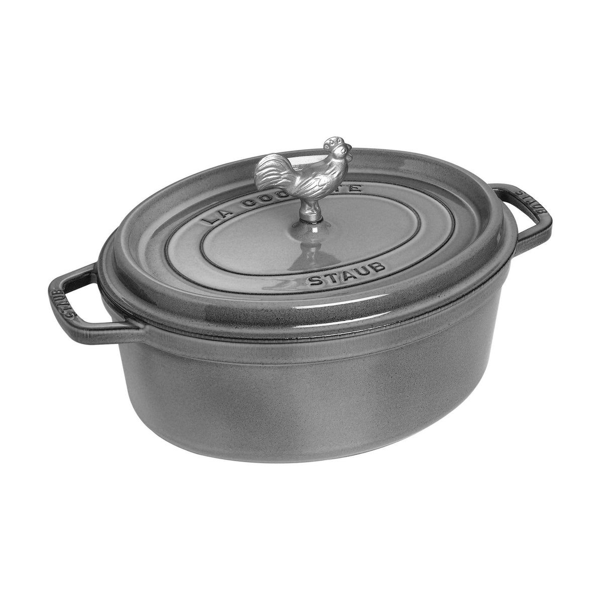 Cast Iron 5.75-qt Coq au Vin Cocotte in Graphite Grey