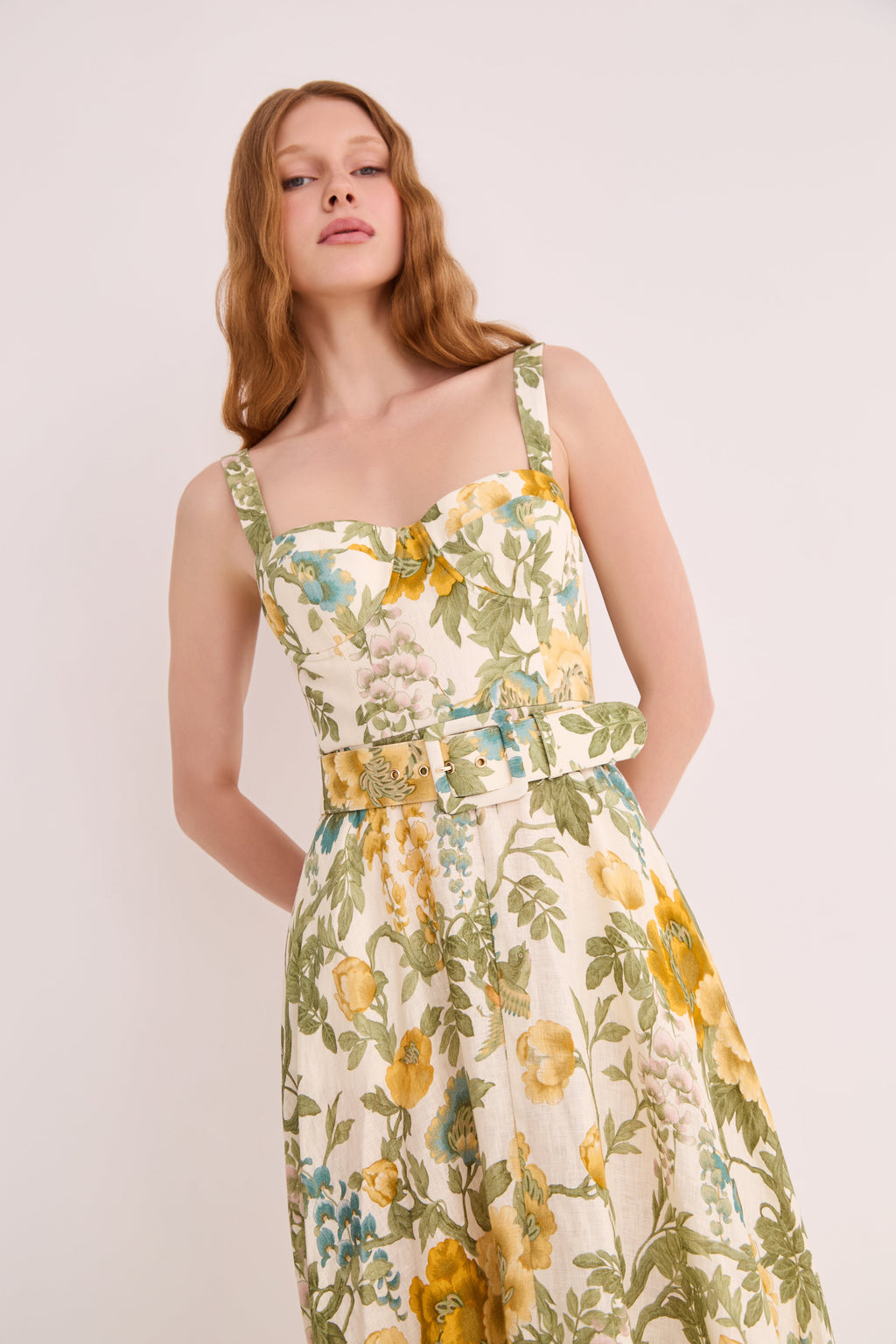 Calypso Dress in Flora Meadow