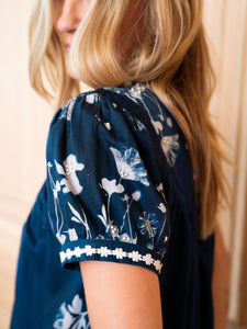 Kelly Dress in Midnight Garden