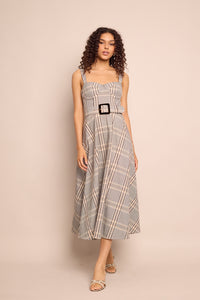 Calypso Dress in Raymond Plaid