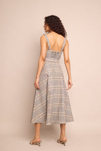 Calypso Dress in Raymond Plaid