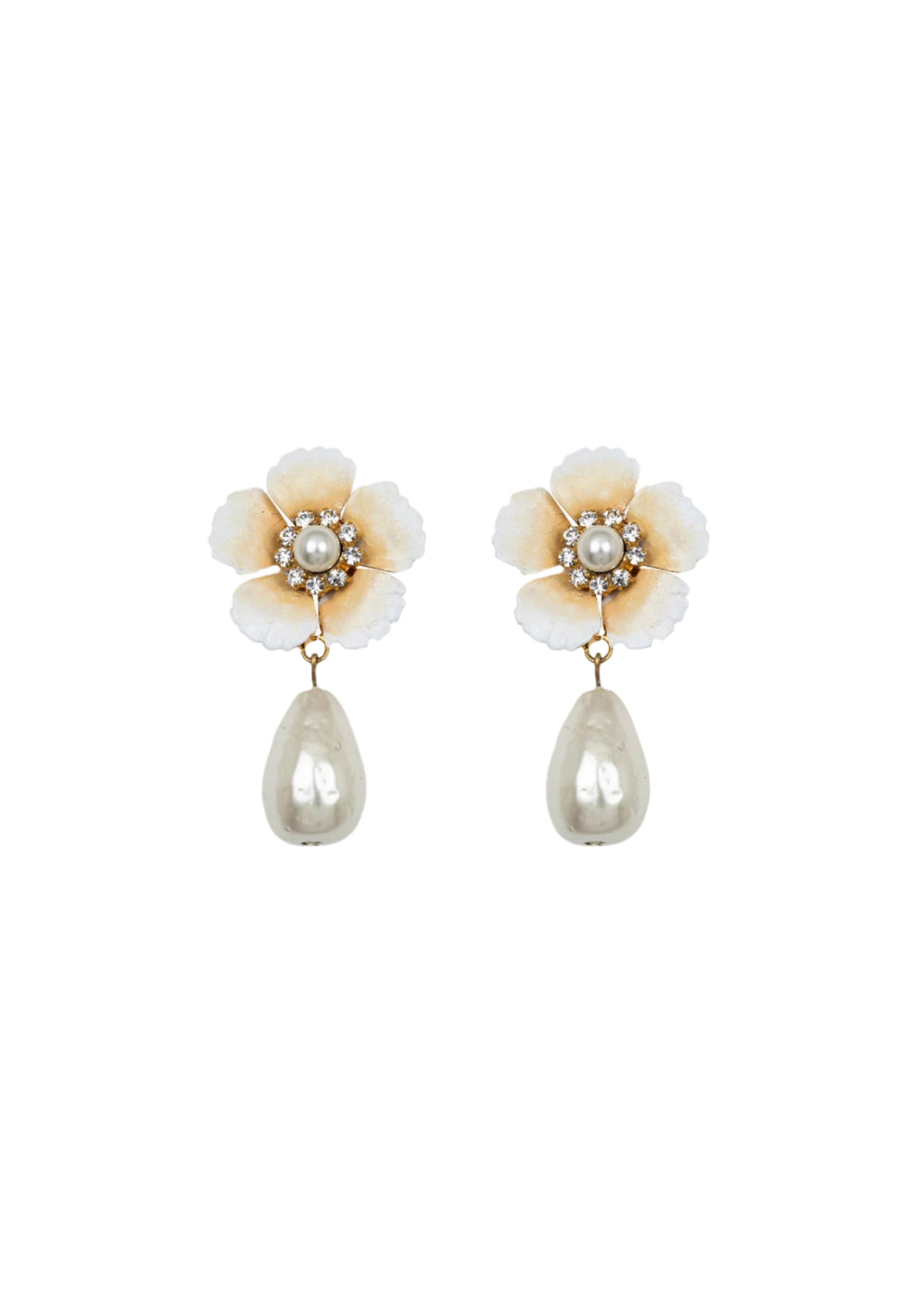 Deborah Earrings in Champagne