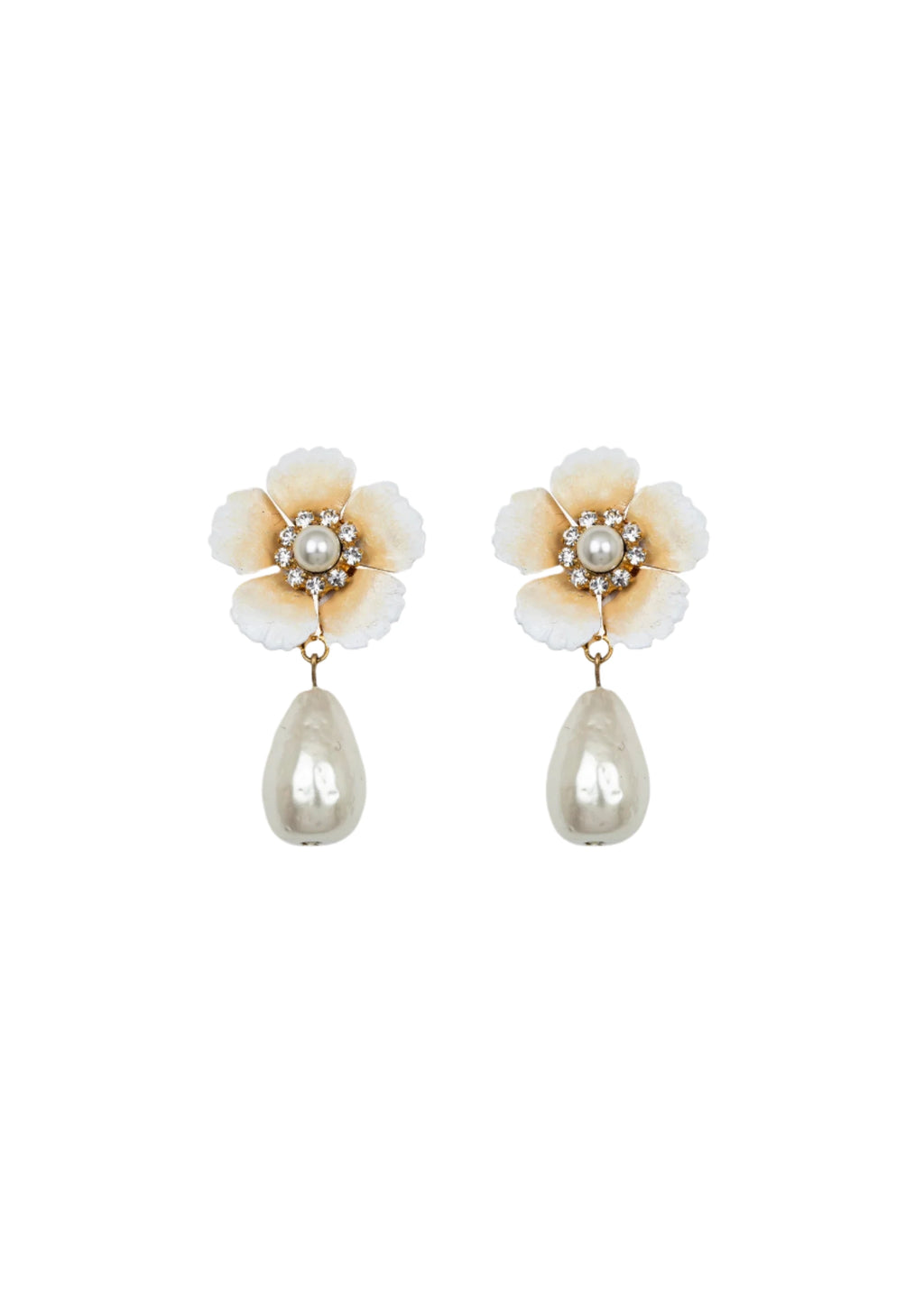 Deborah Earrings in Champagne