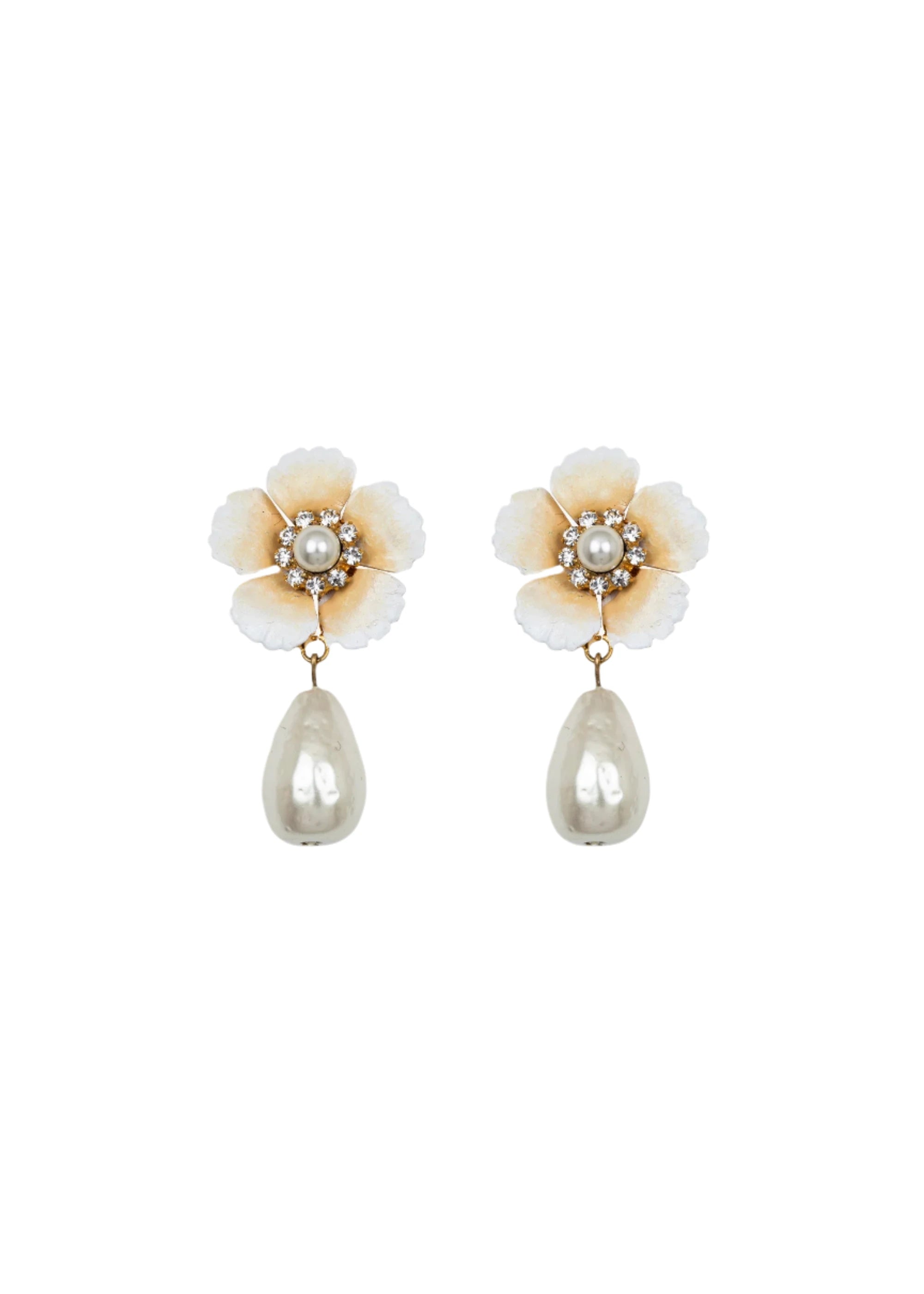 Deborah Earrings in Champagne