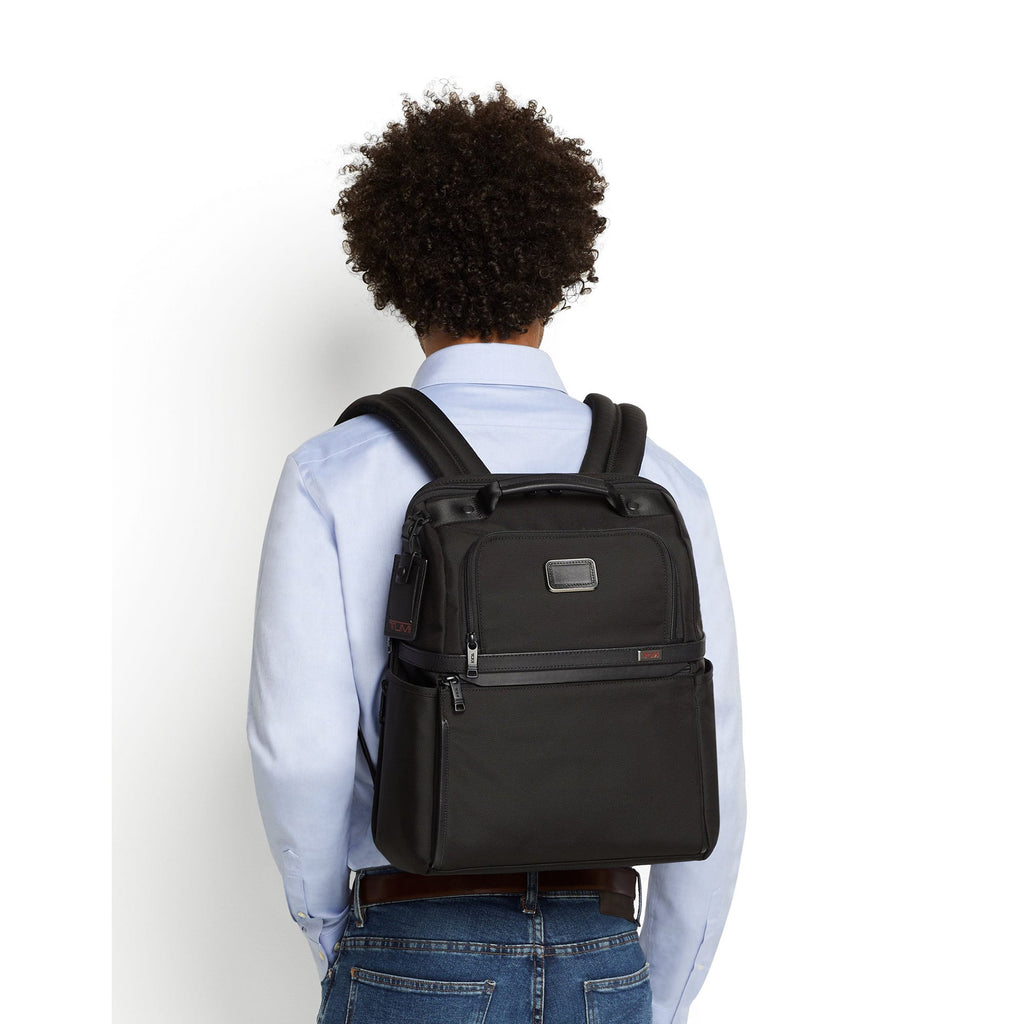 Tumi Black Alpha 3 Slim Solutions Brief Pack