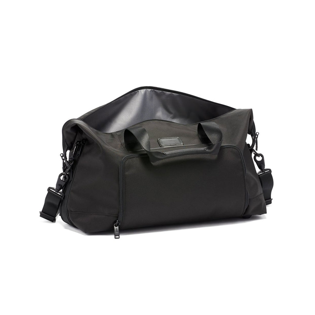 Alpha 3 Double Expansion Travel Satchel, Black
