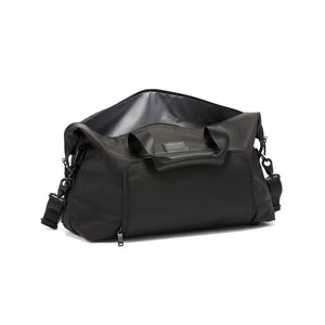 Alpha 3 Double Expansion Travel Satchel, Black