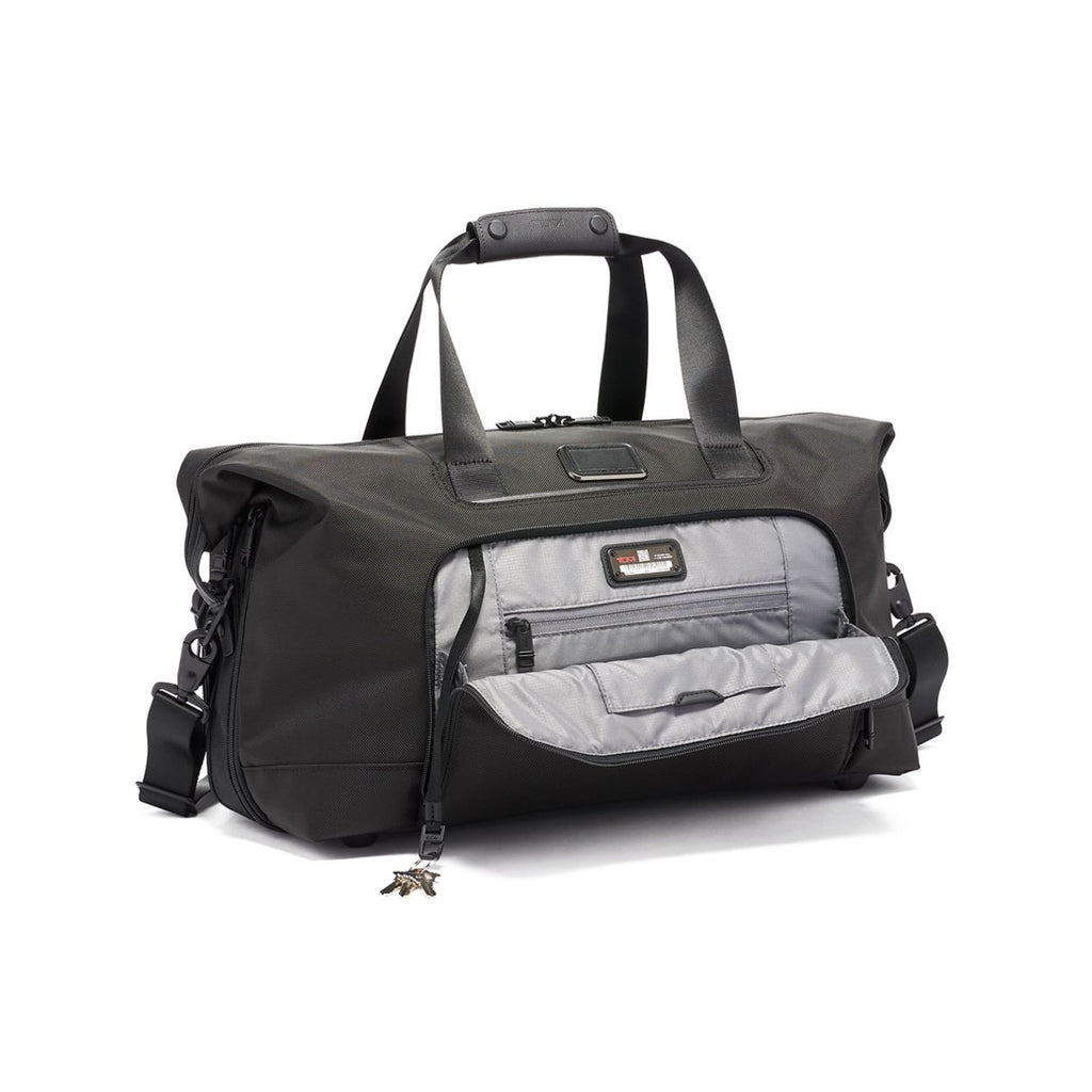 Alpha 3 Double Expansion Travel Satchel, Black