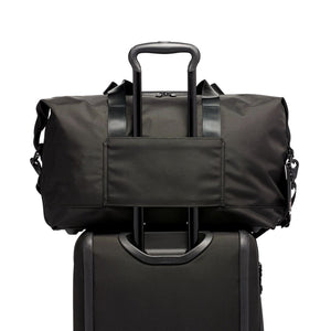 Alpha 3 Double Expansion Travel Satchel, Black