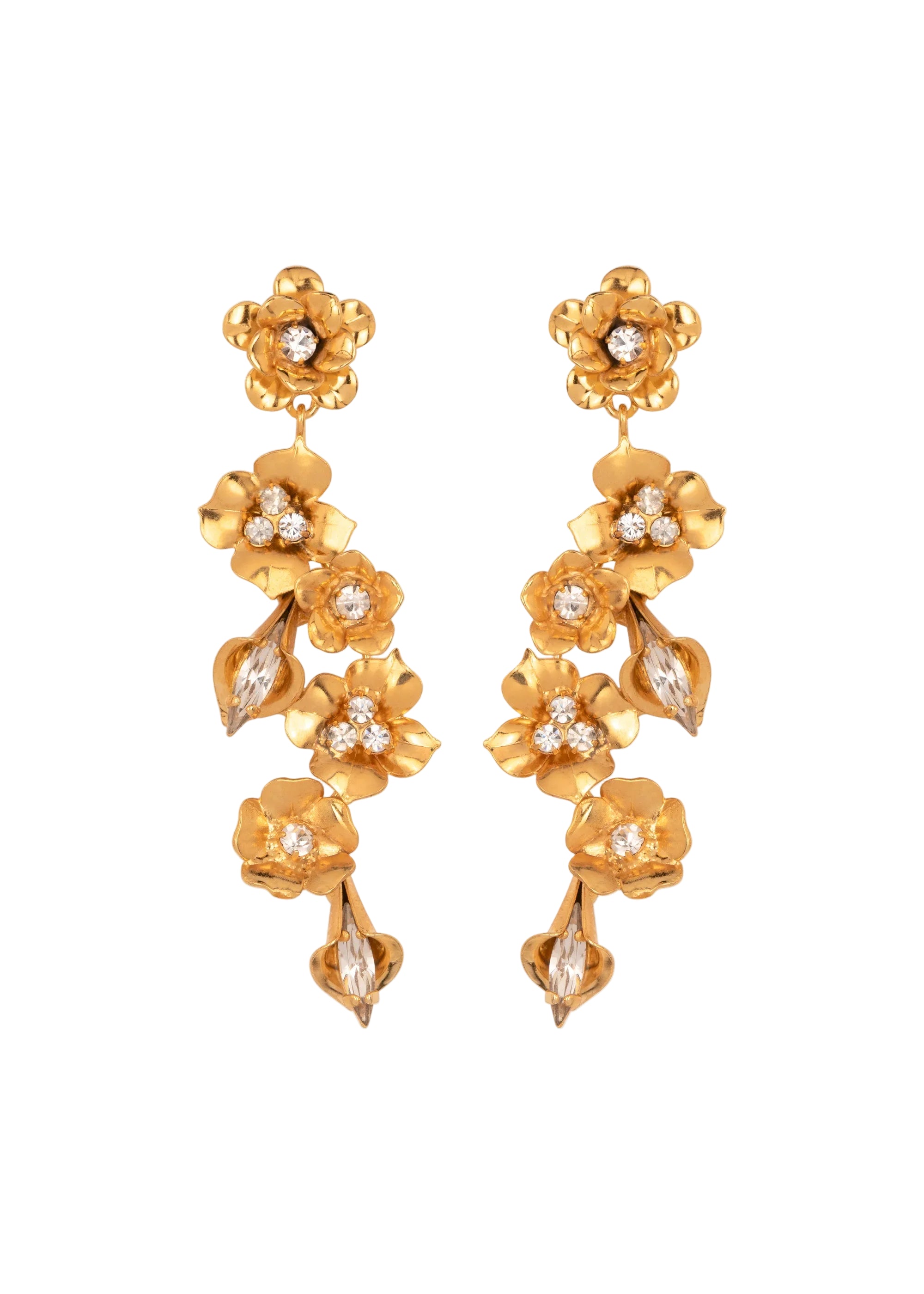 crystal antique gold