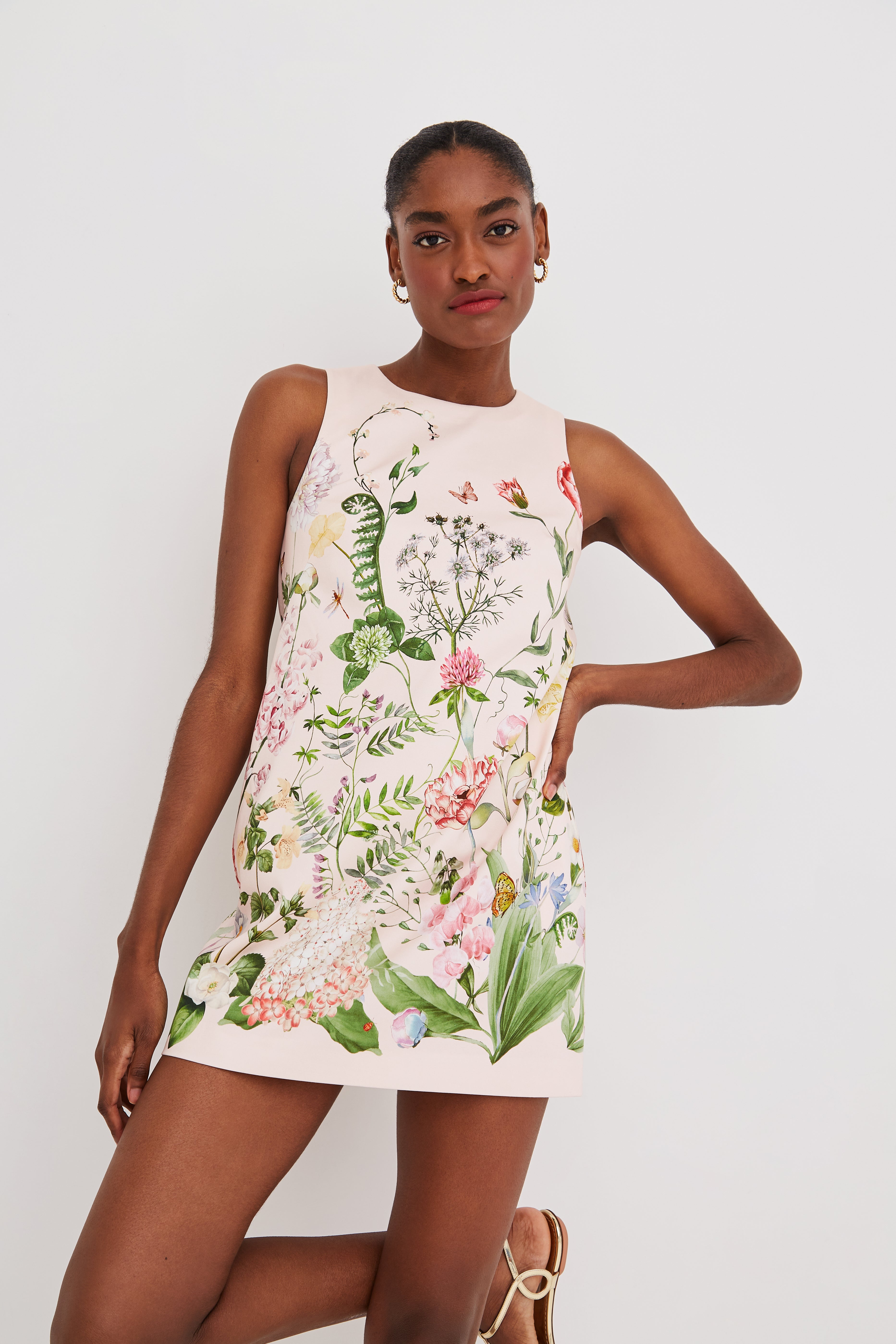 Mackenzie Dress in Bloomsfield Pink