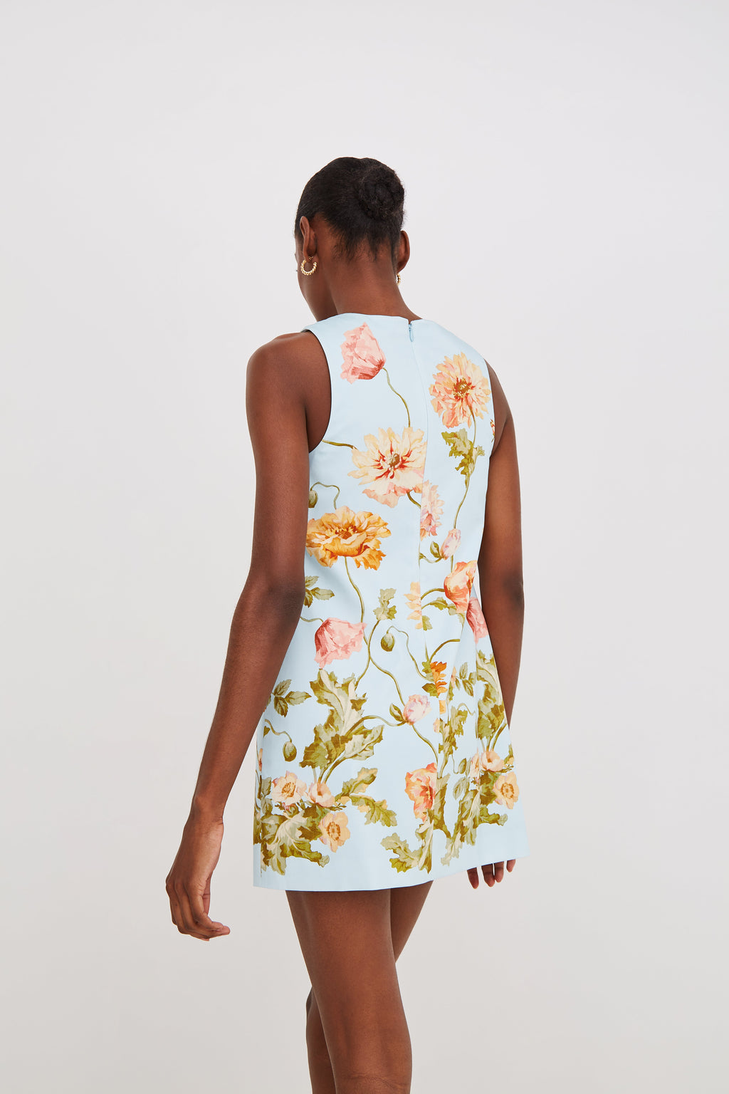 Mackenzie Dress in Lockwood Flora Sky