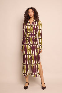 Shirley Midi in Amable Olive