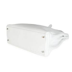 Hermès White Togo Retourne Kelly 35 PHW