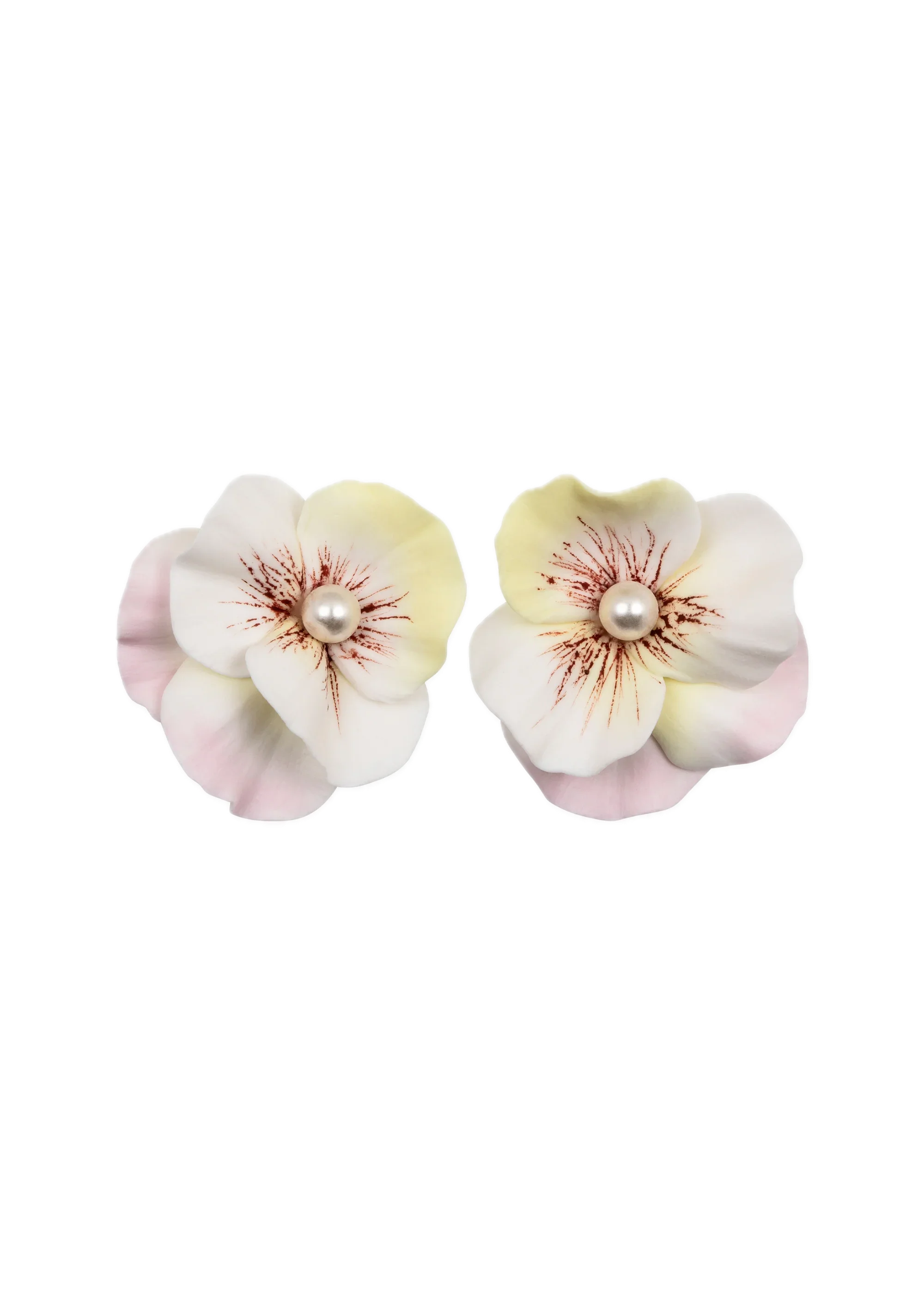 Viletta Earrings in Peony