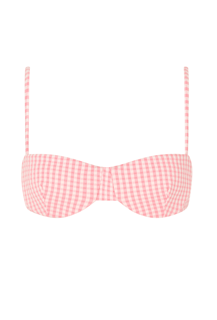 The Ingrid Top in Primrose Plaid