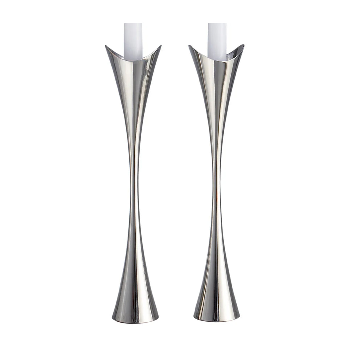 11" Curve Candlesticks