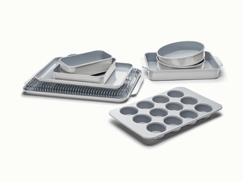 11 Piece Bakeware Set, Non-Stick & Non-Toxic Ceramic-Coating Baking Dishes