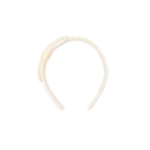 Velvet Lottie Headband by Winn & William, classic girls bow headband hand-wrapped in velvet, perfect accessory for fall outfits and family portraits