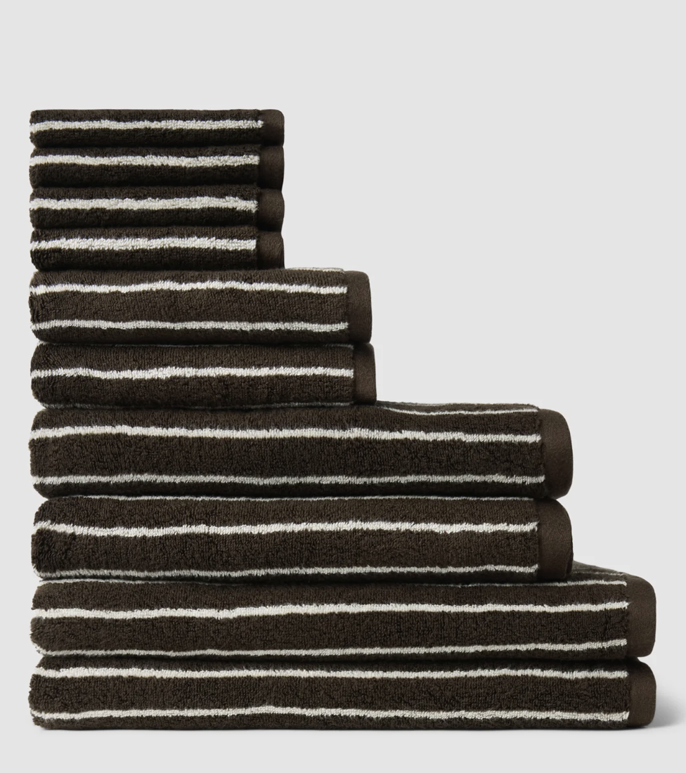 Complete Luxe Bath Bundle - Espresso Coconut Stripe