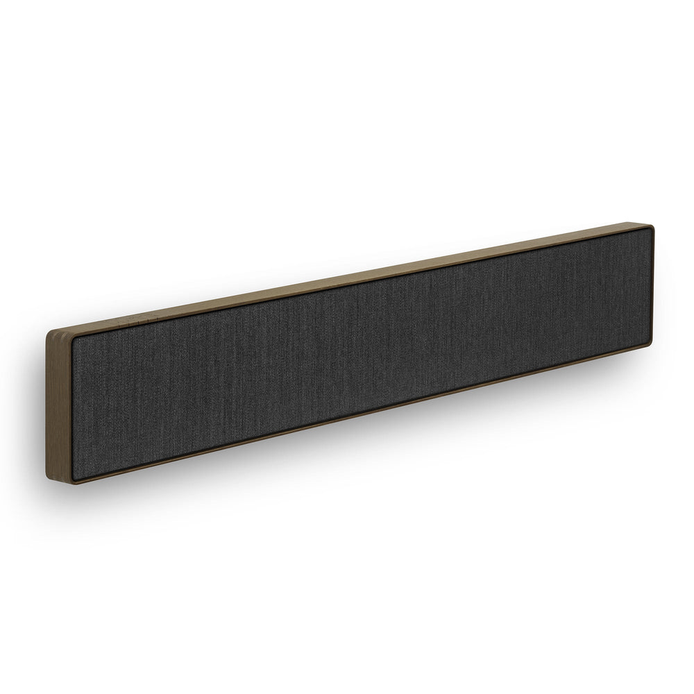 Beosound Stage Dolby Atmos Soundbar in Smoked Oak/Gray