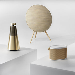 BeoPlay A9 5th Gen Wireless Multiroom Speaker in Gold Tone