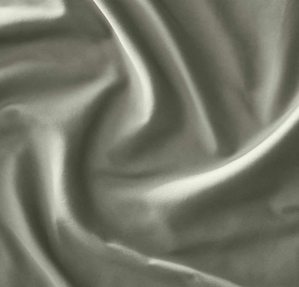 Percale Hemmed Sheet Set in Sageleaf