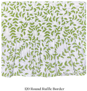 Green Leaves Tablecloth