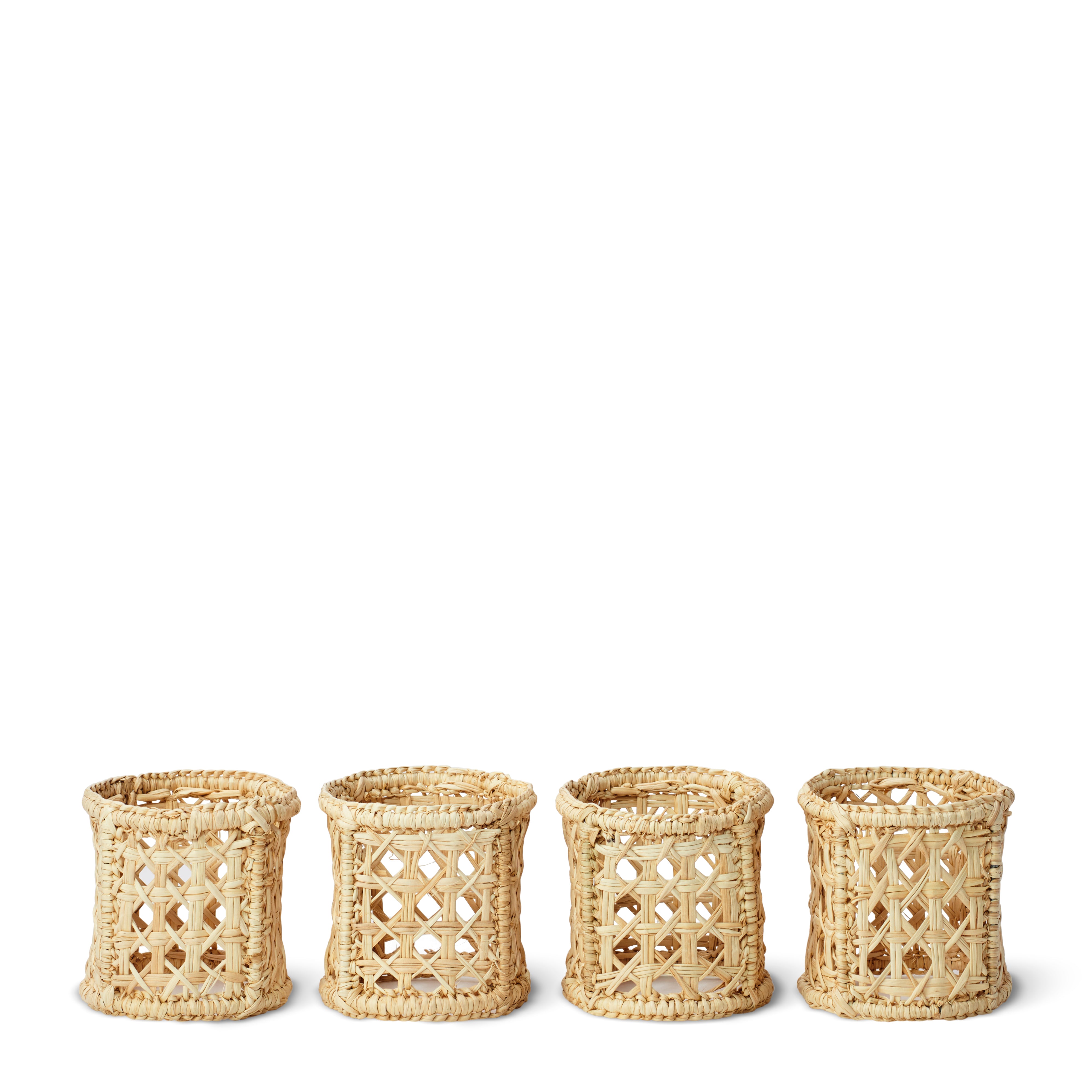 Aerin Eva Raffia Napkin Rings