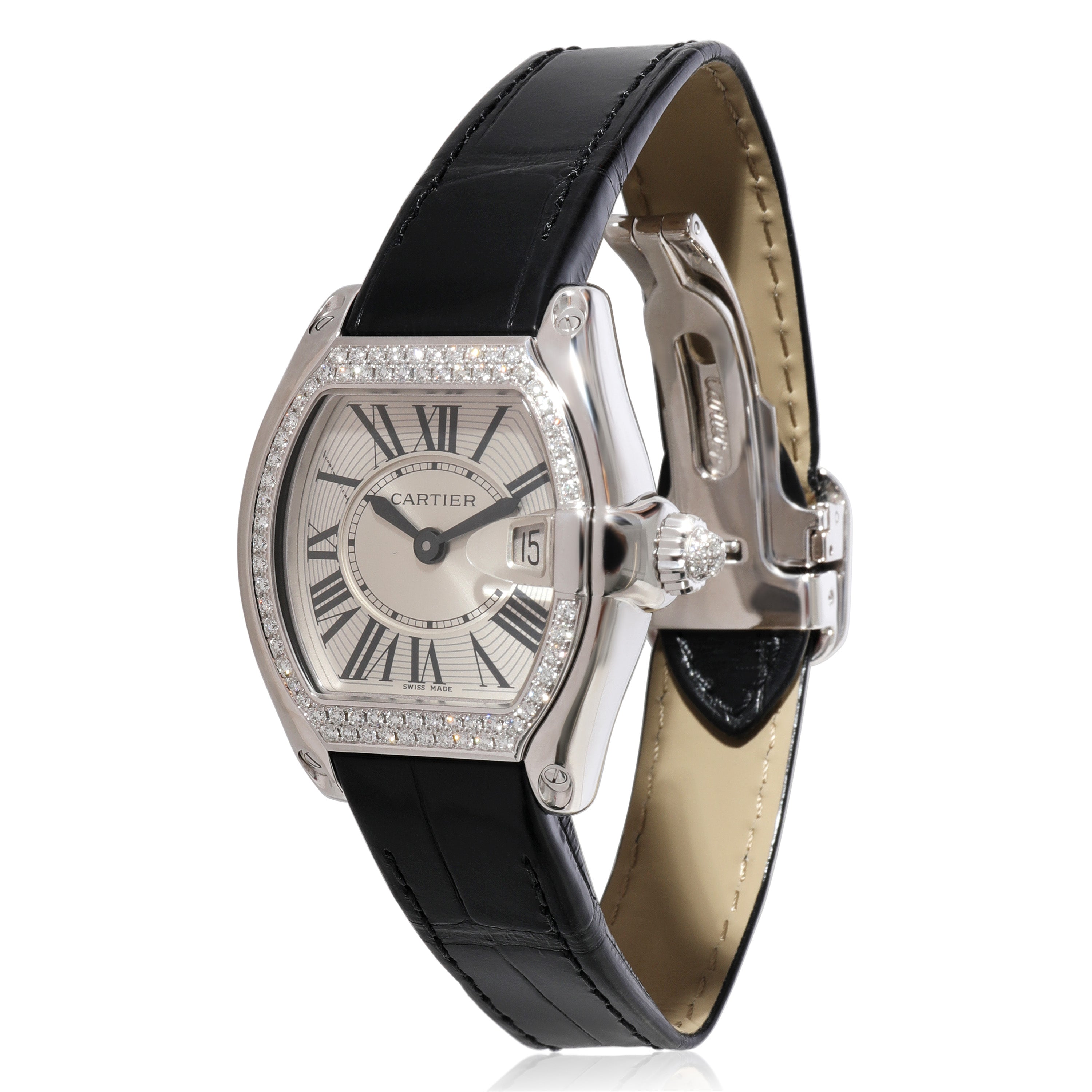 Cartier Roadster Women’s Watch in  White Gold
