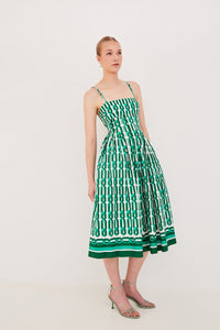 Sea Island Dress in Martin Geo