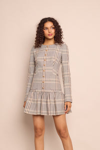 Adams Dress in Raymond Plaid
