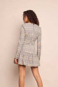 Adams Dress in Raymond Plaid