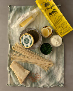 Spaghetti Limone Caviar Set