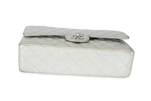 Chanel 21K Glitter Caviar Medium Classic Double Flap Handbag Handbag stamp