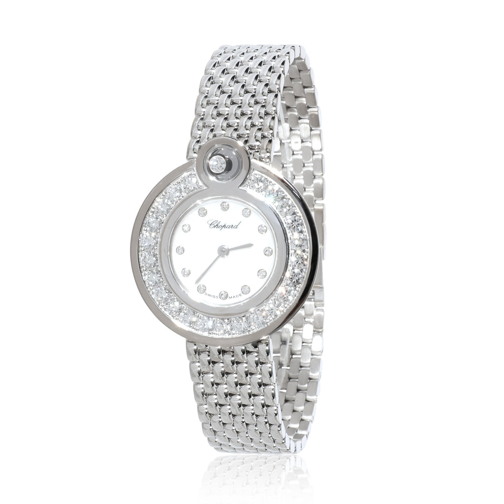 Chopard Happy Diamond 204407-1003 Womens Watch in 18kt White Gold