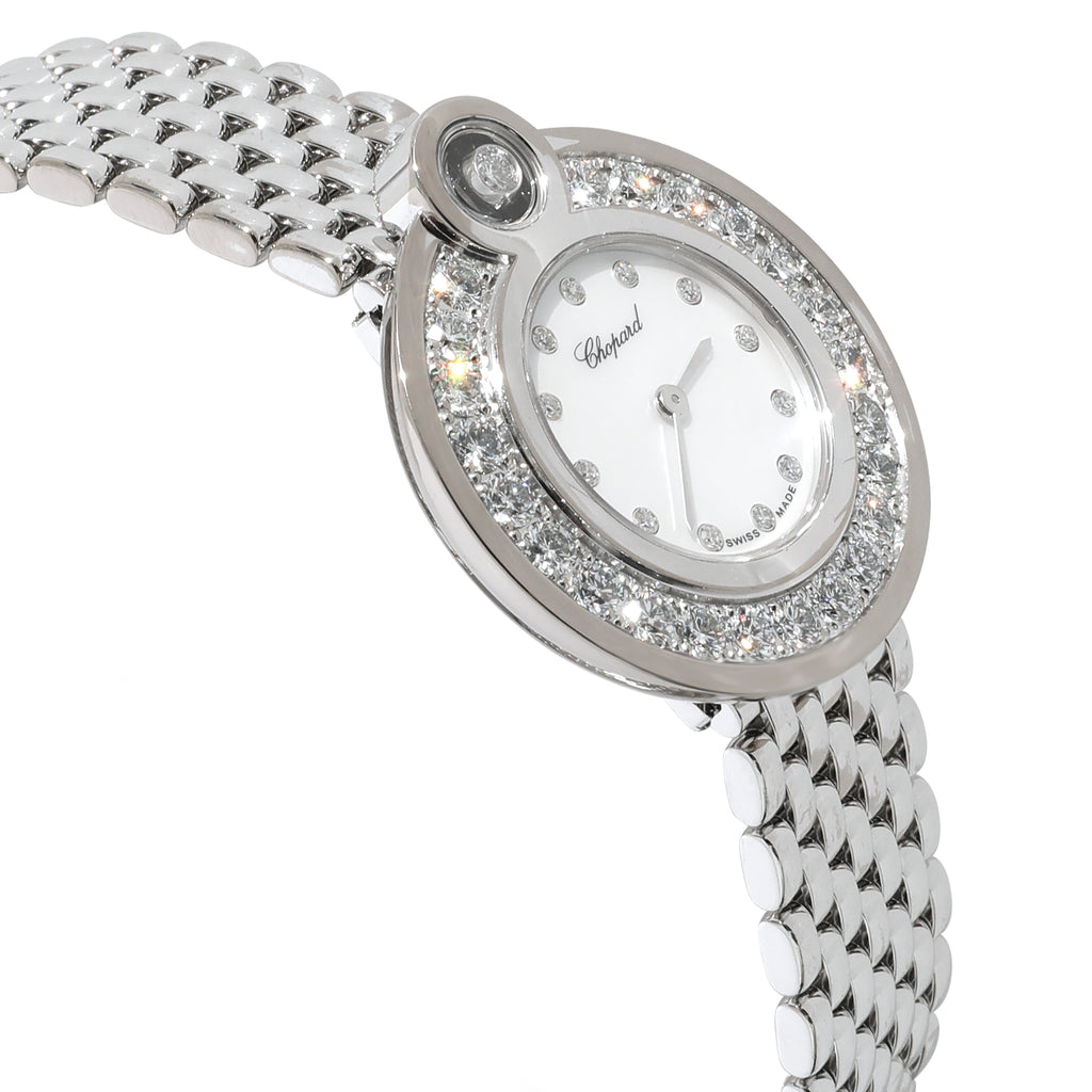 Chopard Happy Diamond 204407-1003 Womens Watch in 18kt White Gold
