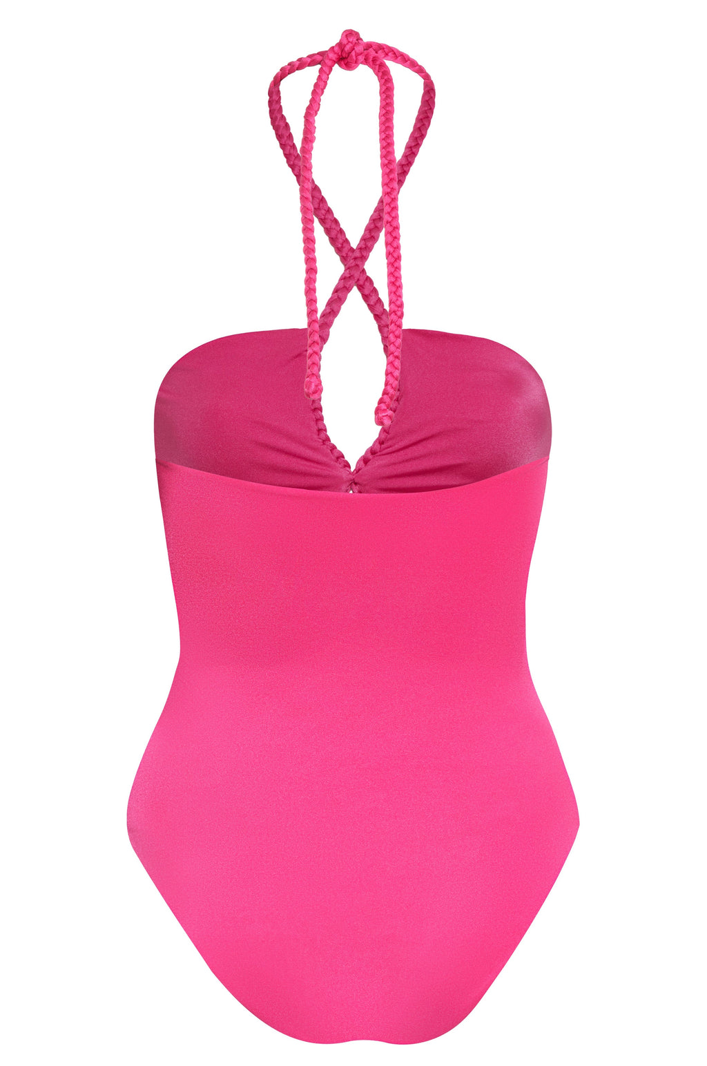 Saint Tropez One Piece in Shiny Fuchsia