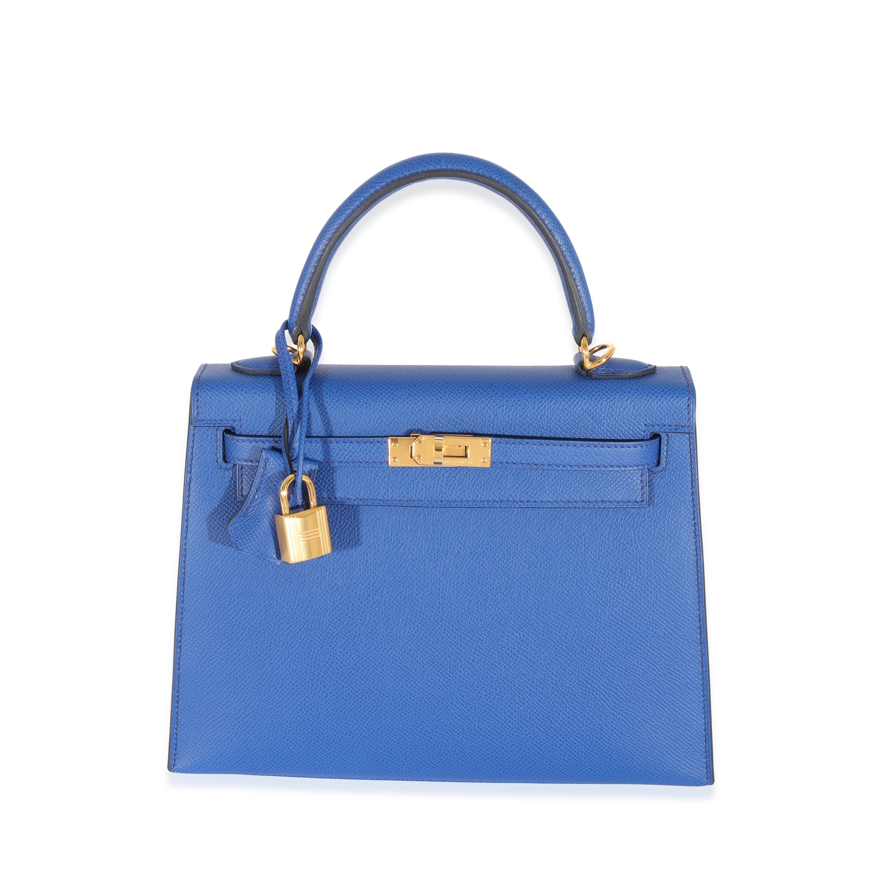 Hermès Bleu Royal Epsom Sellier Kelly 25