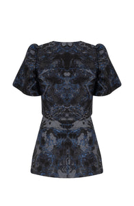 Emilia Set in Black & Blue