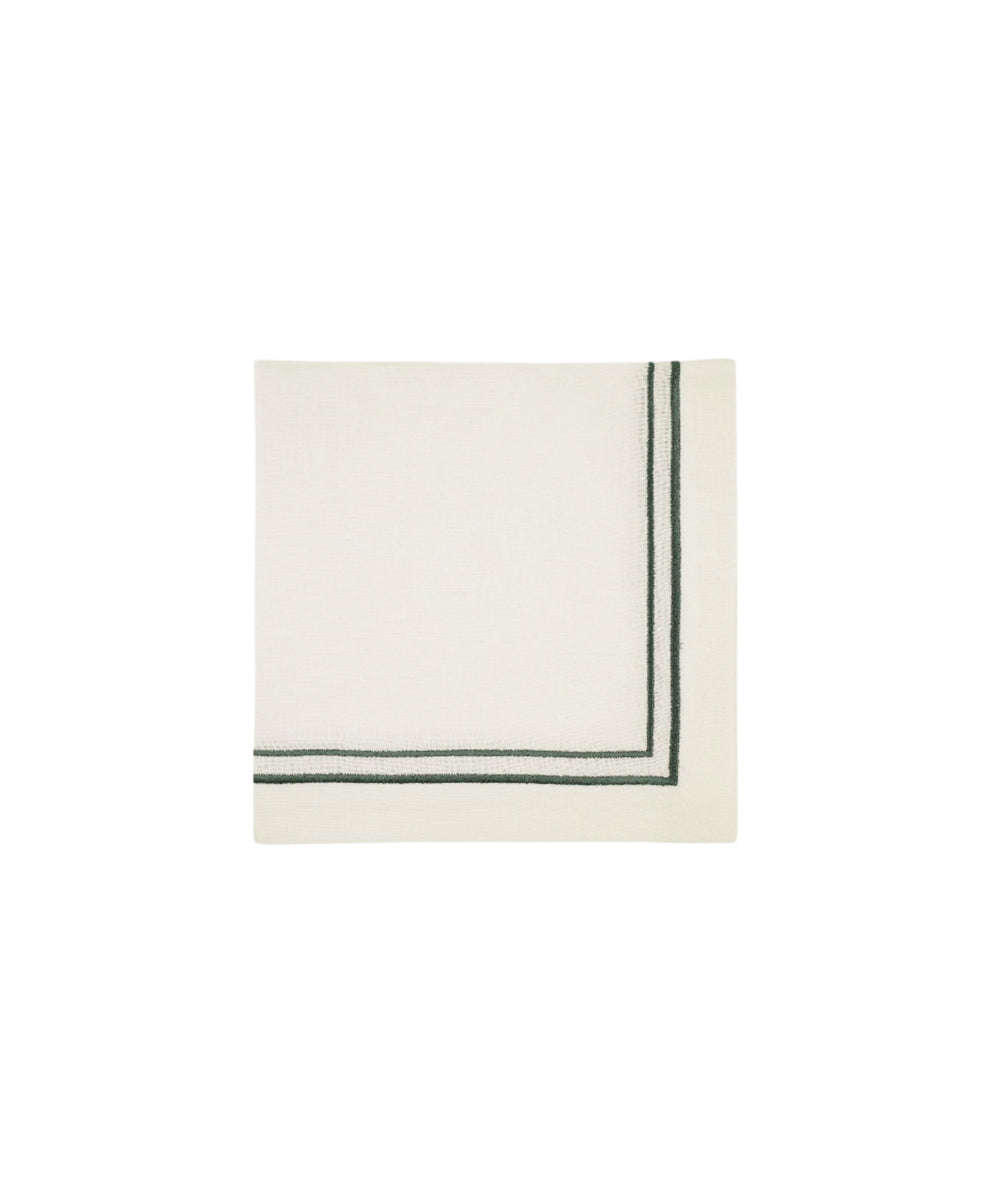 Rebecca Udall Sophie Classic Two Cord Napkin, Forest Green