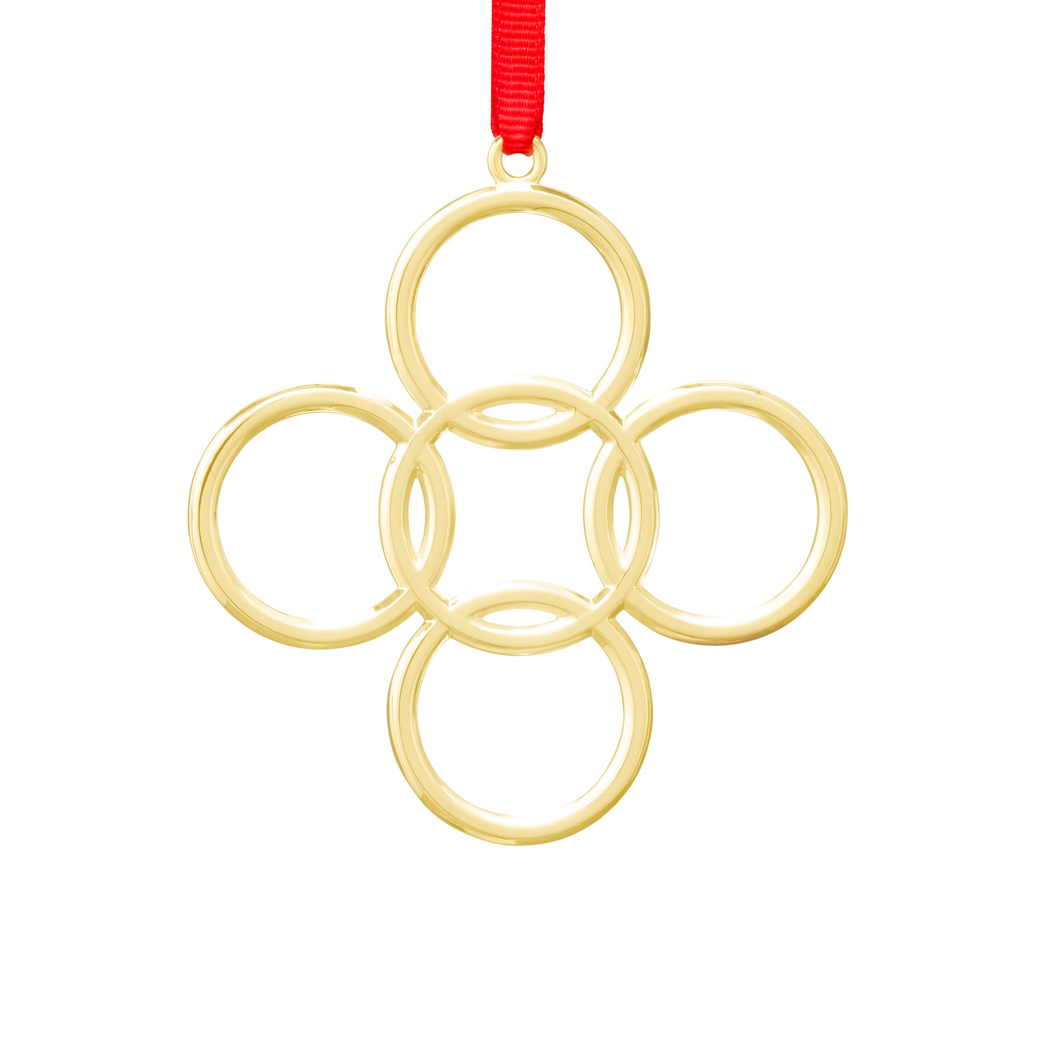 12 Days of Christmas Ornament, Five Golden Rings