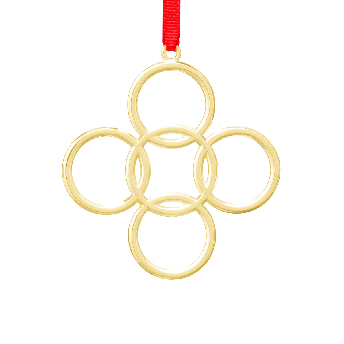 12 Days of Christmas Ornament, Five Golden Rings