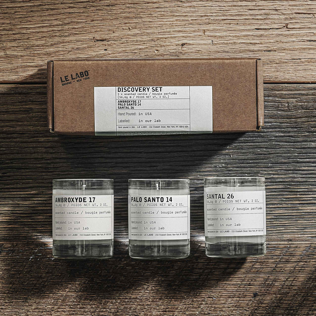 CANDLE DISCOVERY SET | Glass Votives | Le Labo FragrancesBack ButtonSearch IconFilter Icon