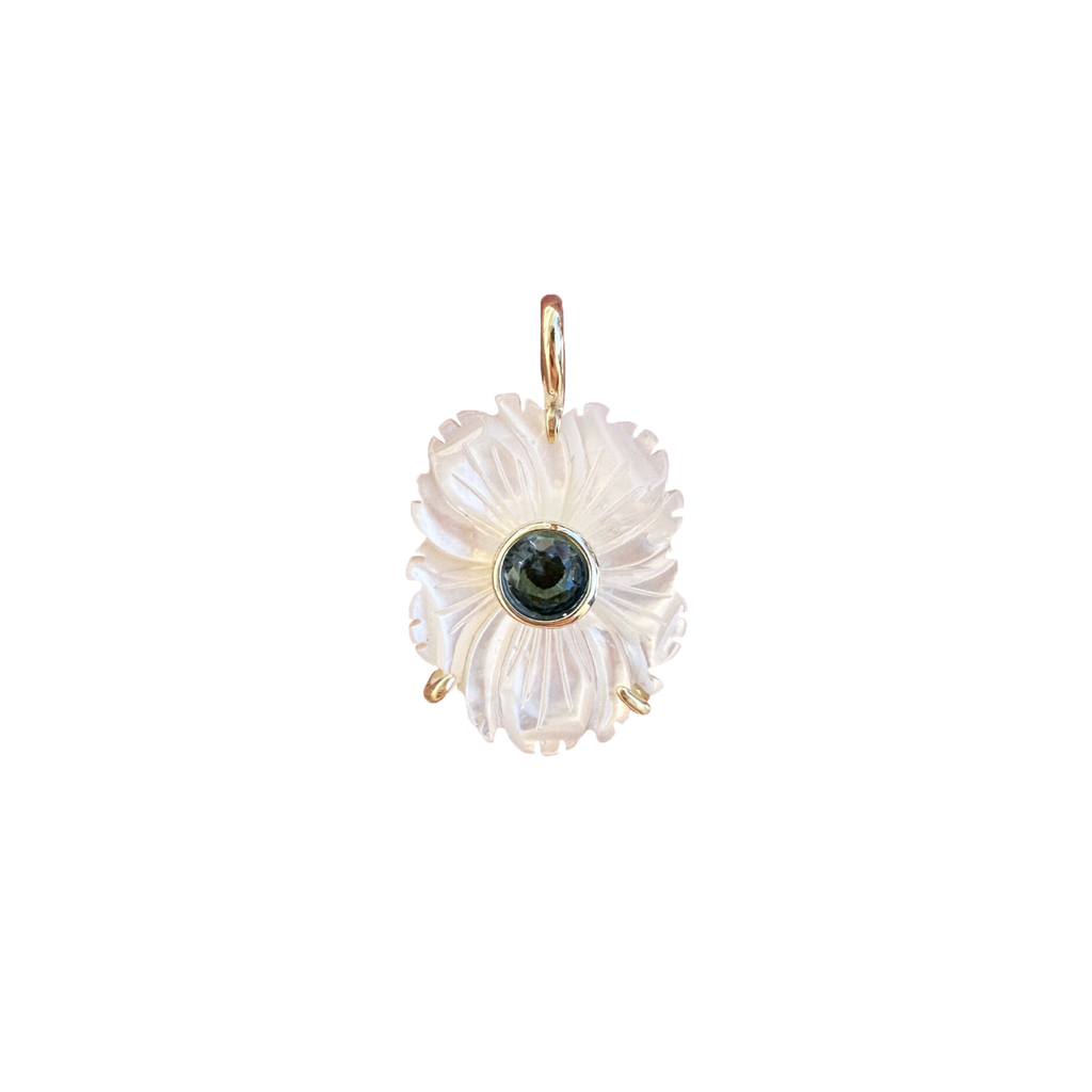 Mother Of Pearl Month Charm