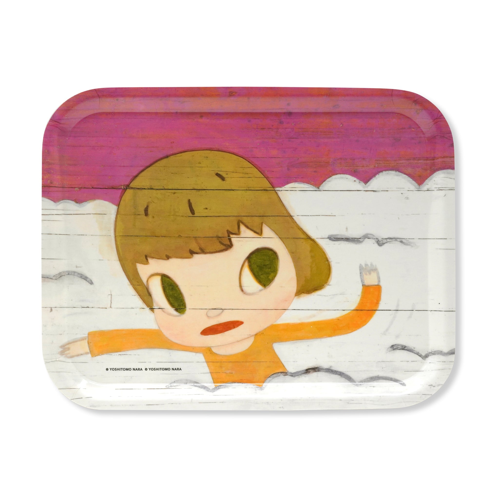 Yoshitomo Nara Birch Wood Tray