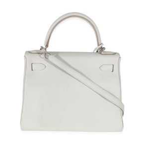 Hermès Gris Perle Togo Retourne Kelly 28