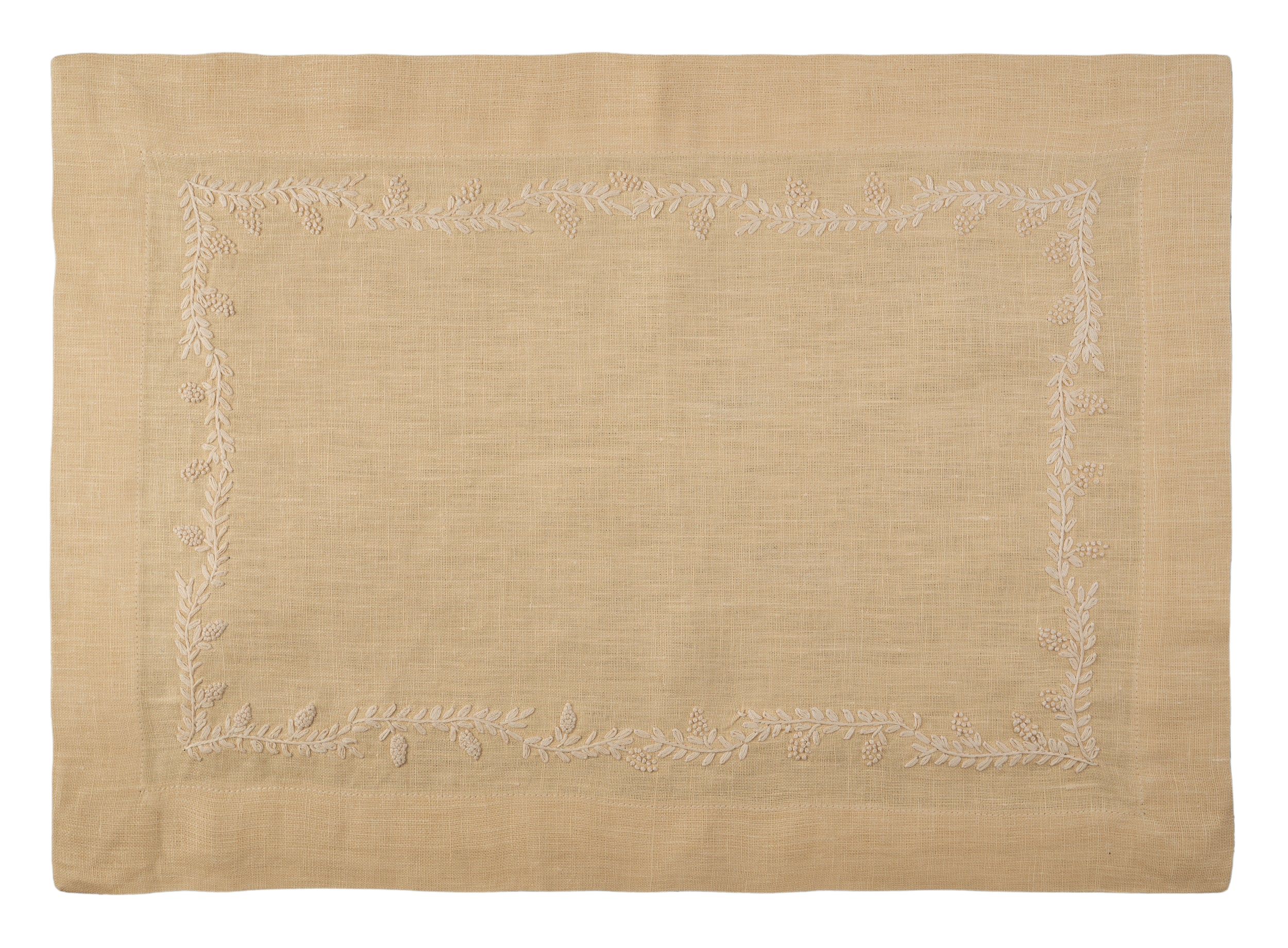 Prism Vine Linen Placemat in 13 Colors