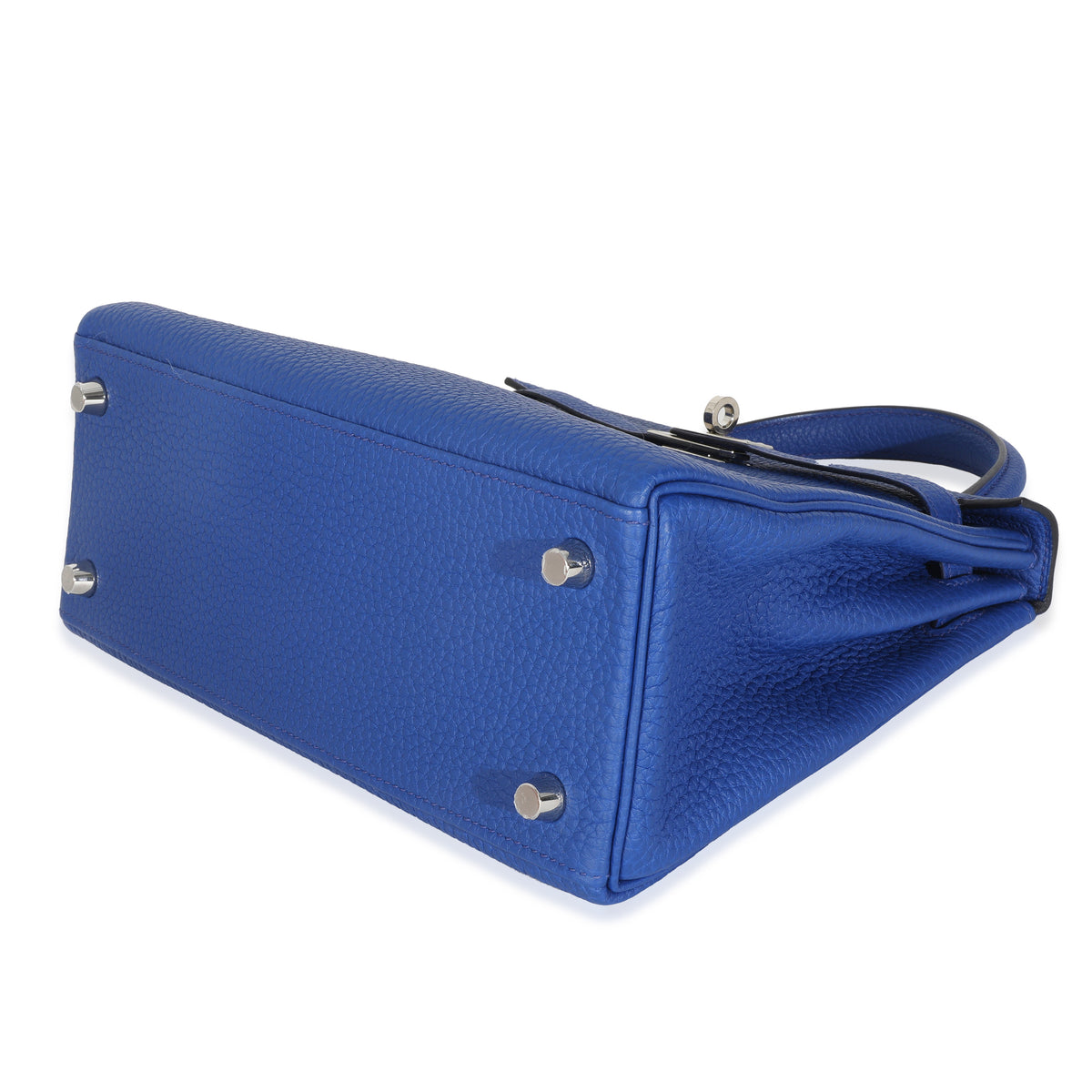 Hermès Bleu Royal Togo Kelly Retourne 25