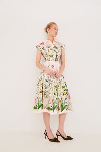 Octavia Dress in Bloomsfield Pink